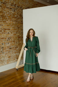 Evergreen Maxi Dress