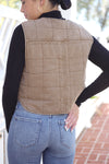 quilted vest brown vest brown button down vest quilted brown vest quilted brown button down vest vests for fall fall vest
