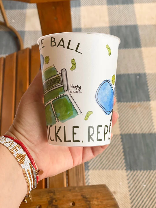 Pickle Ball Reuseable Party Cups