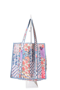 Heart Of Grace Quilted Tote Bag