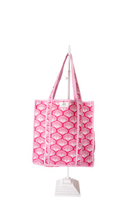 Heart Of Grace Quilted Tote Bag