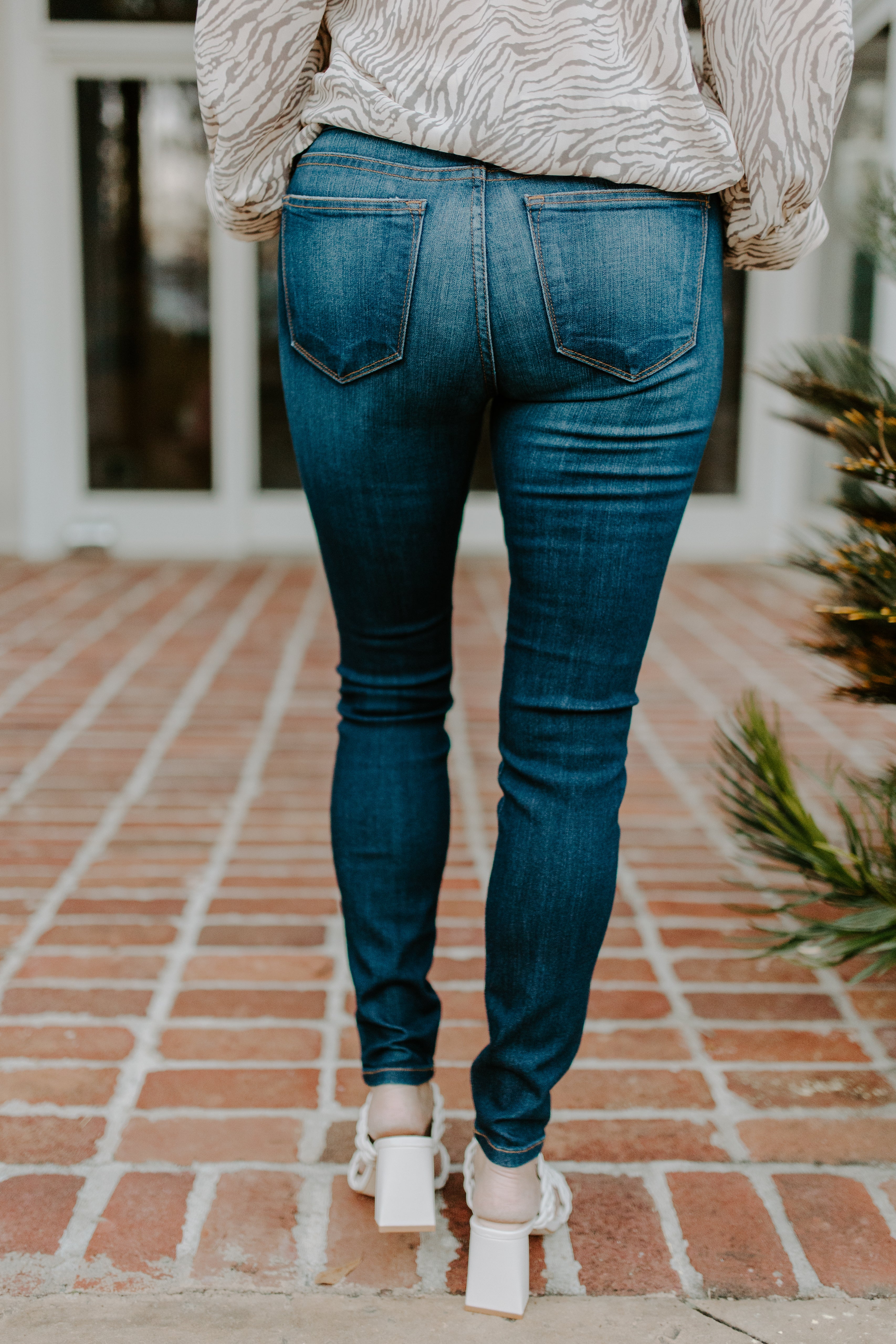 The Gia Glider Ankle Skinny Jean - Liverpool